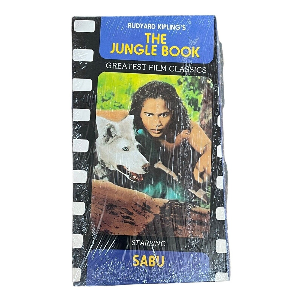 Rudyard Kipling's The Jungle Book VHS New Age‎ Video